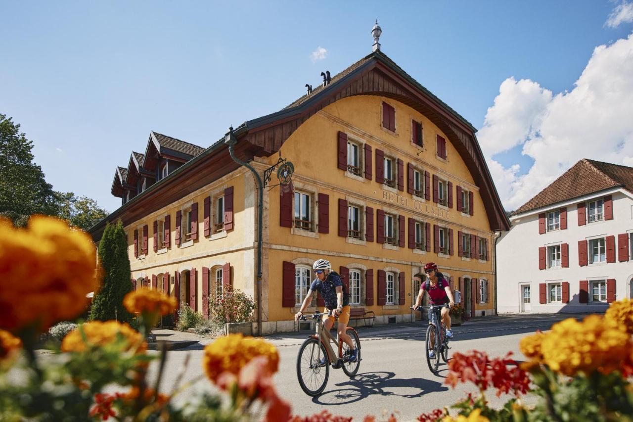 Hotel De L'Aigle Couvet Dış mekan fotoğraf