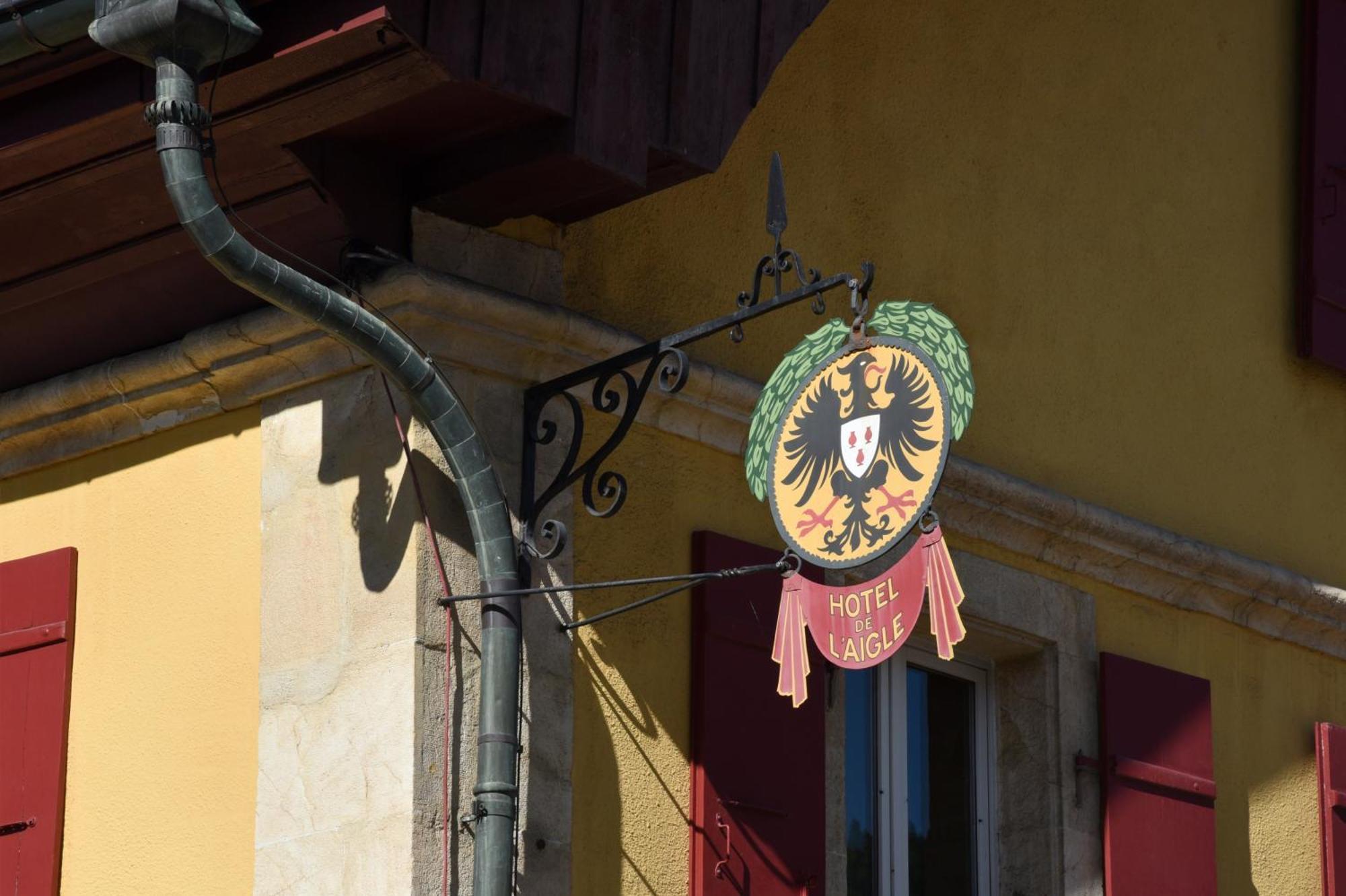 Hotel De L'Aigle Couvet Dış mekan fotoğraf